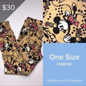 One size Disney for lularoe leggings